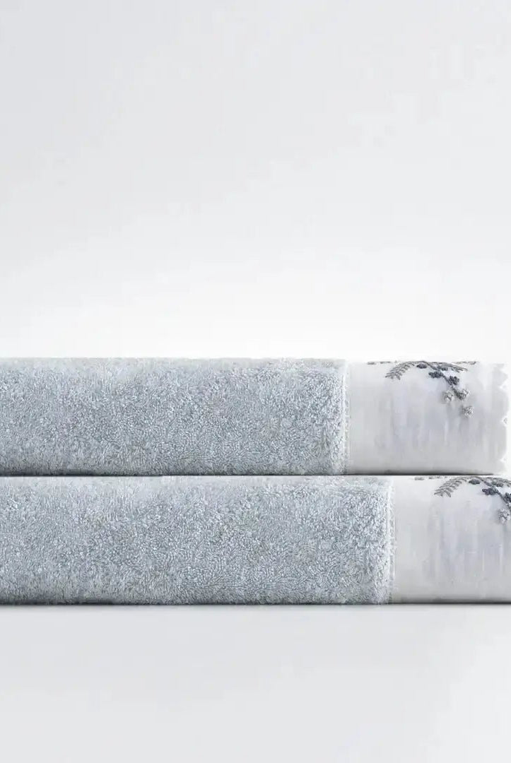 serviettes de bain en coton biologique