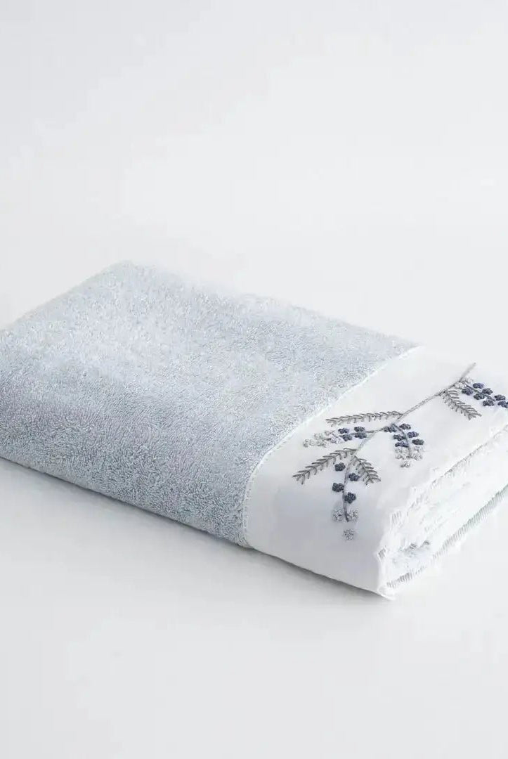 serviettes de bain en coton biologique