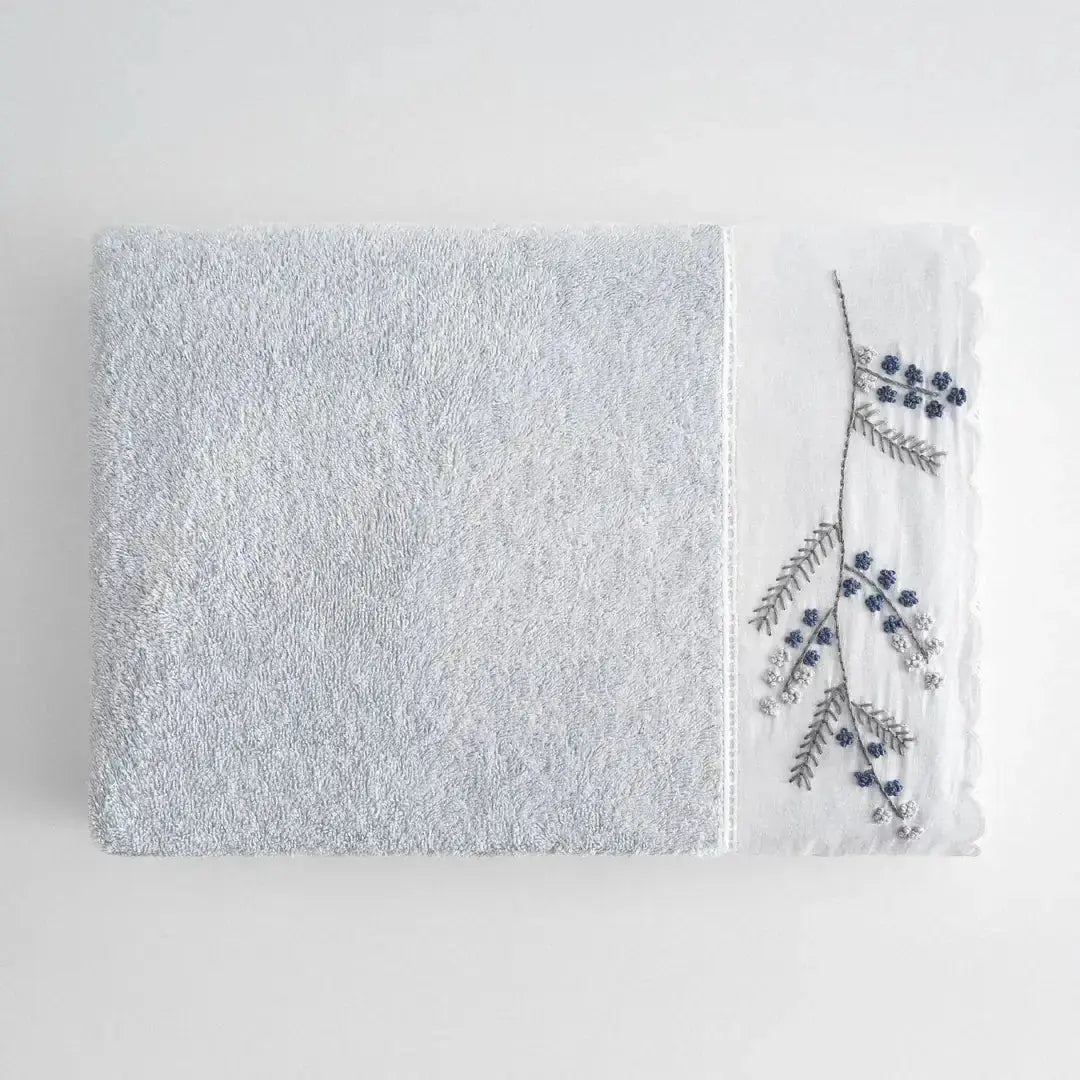 serviettes de bain en coton biologique