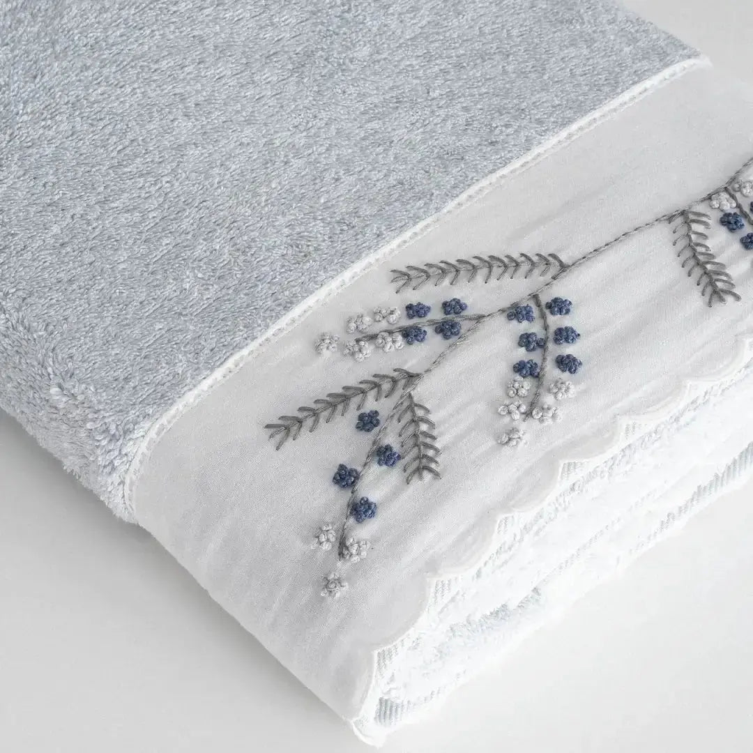 serviettes de bain en coton biologique