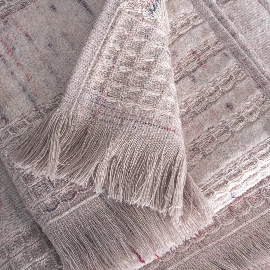 Lot de 3 Serviettes Maia - 100% Coton Turc Bio, Wivanco Literie Rose Poudre