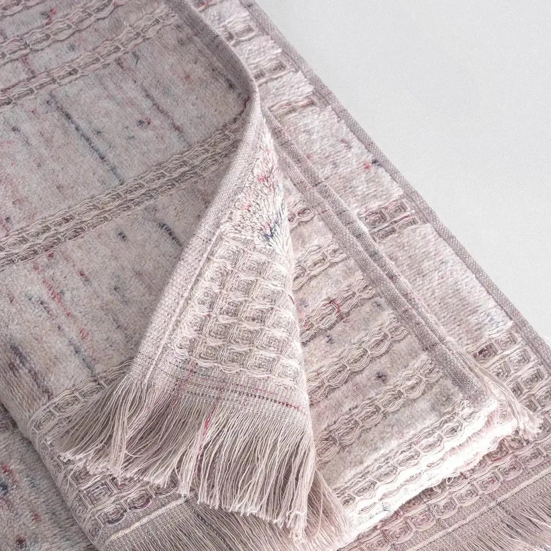 Lot de 3 Serviettes Maia - 100% Coton Turc Bio, Wivanco Literie Rose Poudre