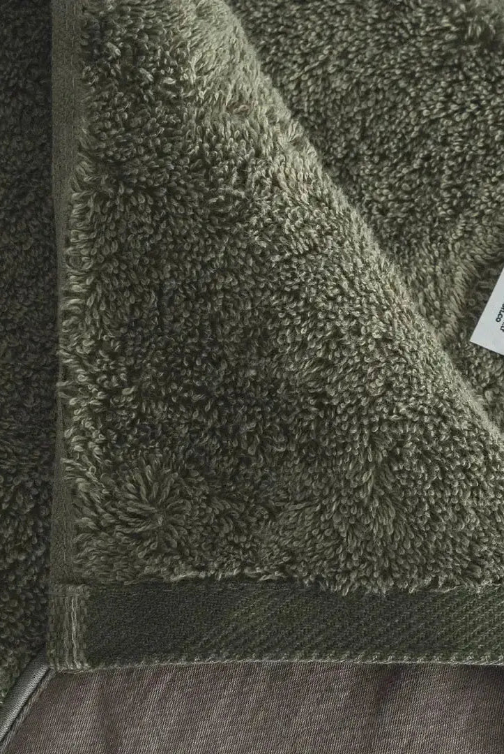 Zestaw 2 Ręczników Kąpielowych – Farah – Damski, 100% Organiczna Bawełna, Ręcznie Haftowany, Zielony Wivanco Bedding